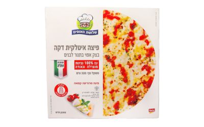 פיצה איטלקית דקה