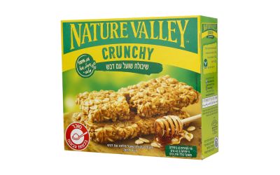 חטיף שיבולת שועל מלאה עם דבש