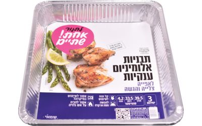 תבניות אלומיניום ענקיות 33.5x39.5 ס"מ