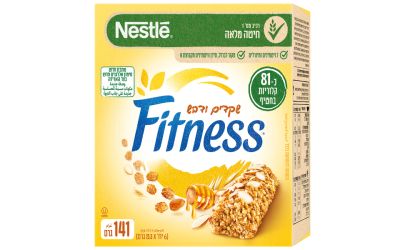 חטיף דגני בוקר עם שקדים ודבש