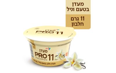 פרו 11 מעדן חלב בטעם וניל