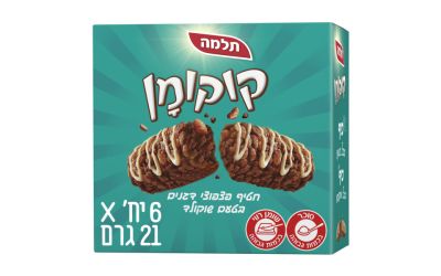 קוקומן חטיף פצפוצי דגנים בטעם שוקולד