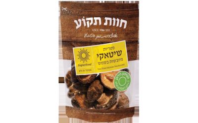 פטריות שיטאקי מיובשות בשמש