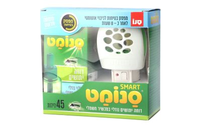 סנומט דוחה יתושים נוזלי במכשיר חשמלי