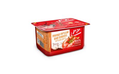 עגבניות מרוסקות ושום