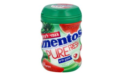 מסטיק גומי לעיסה ללא סוכר בטעם אבטיח