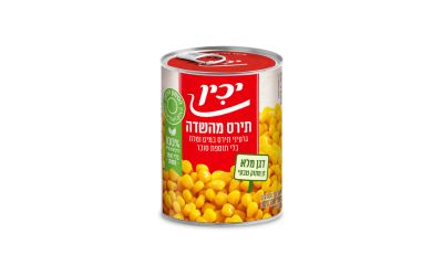 תירס מהשדה בלי תוספת סוכר