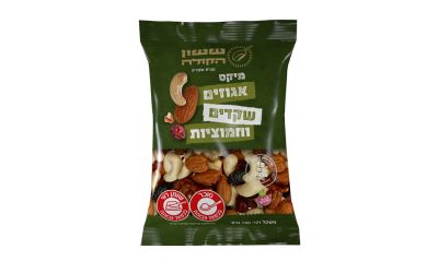 תערובת לסלט מיקס אגוזים שקדים וחמוציות