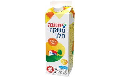 משקה חלב בטעם וניל 2% קרטון