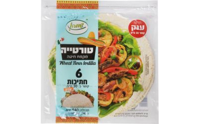 טורטייה ענקית 30 סמ 6יח 540גר` שווה