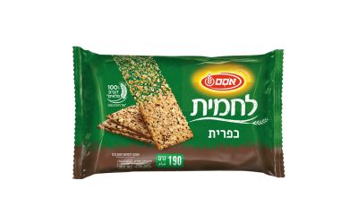 לחמית כפרית עם דגנים מלאים