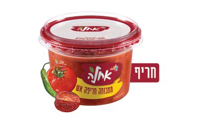 סלט מטבוחה מרוקאית חריפה