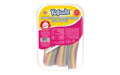 ממתק חמוץ מסוכר בצורת שטיח בטעמי פירות