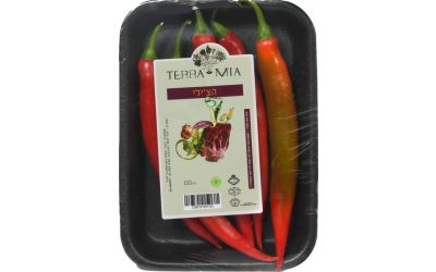 פלפל צ'ילי חריף ארוז