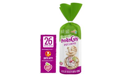 הפריכיות הטעימות 3 דגנים