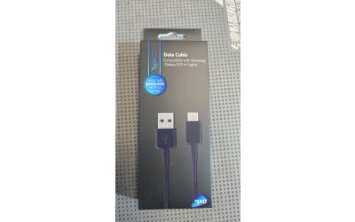 כבל מקורי שחור USB TO TYPE C 