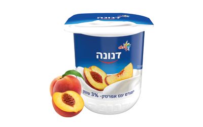 יוגורט עם אפרסק 3%