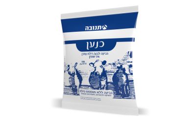 כנען גבינה לבנה דלת נתרן 5%