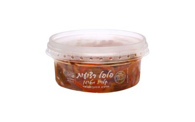 סלט פלפל רצועות