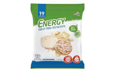 פריכיות אורז עם תחתית שוקולד לבן