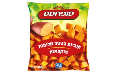 קוביות בטטה קלופות מוקפאות