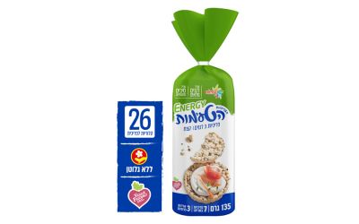 הפריכיות הטעימות 3 דגנים וקצח