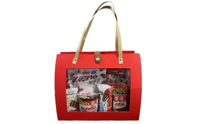 תיק קינדר אדום