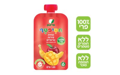 חטיפטף מחית פירות טרופיים