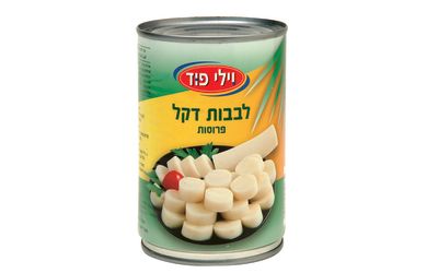 לבבות דקל פרוסות