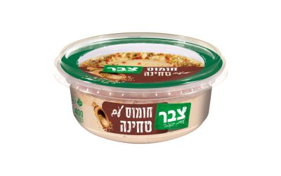 סלט חומוס עם טחינה