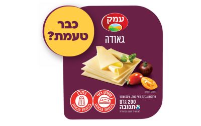 פרוסות גאודה העמק