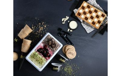 ארוחת וופל גלידה קטנה