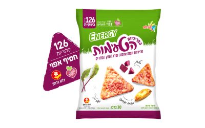 אנרג'י פריכיות תפוח אדמה סלק מלח ים