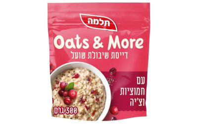 דייסת שיבולת שועל עם חמוציות וצ'יה