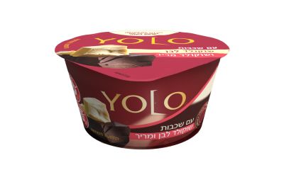 מעדן יולו עם שוקולד לבן ומריר