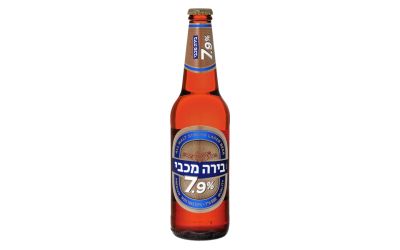 בירה מכבי 7.9% בקבוק חוזר