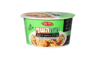 נודלס עם ירקות