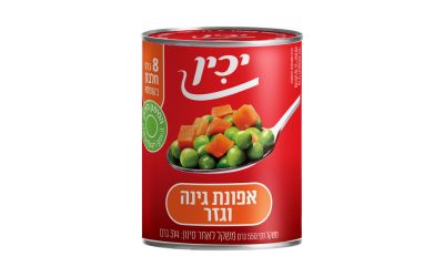 אפונת גינה וגזר