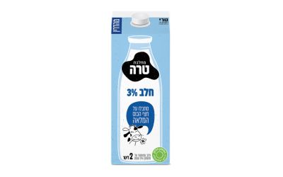 חלב 3% קרטון מהדרין- מחיר בפיקוח ממשלתי
