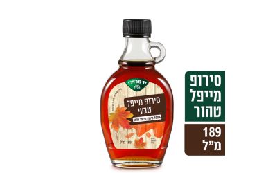 סירופ מייפל טבעי