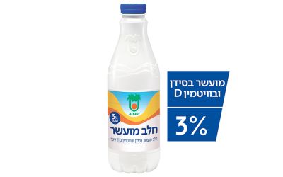 בקבוק חלב 3%