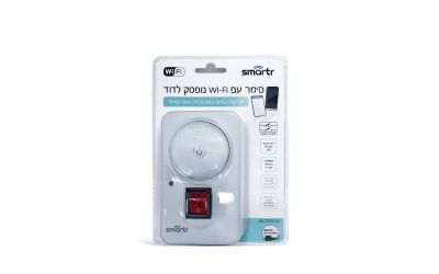 טיימר חכם לדוד Wi-Fi עם מפסק Smartr