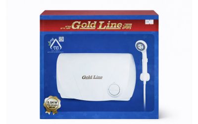 מחמם מים מיידי למקלחת Gold Line 5.5KW Instant Water Heater