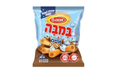 במבה במילוי קרם בטעם אייס קפה 60 גרם