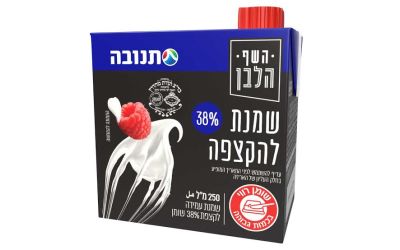 תנובה שמנת להקצפה 38% 250 מ״ל