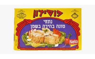 נתחי טונה בהירה בשמן