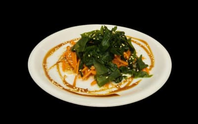 Sunomono salad with carrots