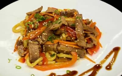 Wok Noodles with Beef