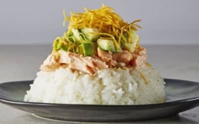 Baked Salmon Tartare