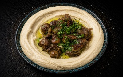 חומוס פיטריות